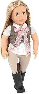 RIDING DOLL W/TWEED VEST, LEAH