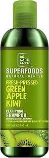 Be Care Love Fresh شامبو منقي برائحة التفاح الأخضر والكيوي - 12 أونصة