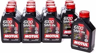 زيت موتول MOTUL 5W20 6100 كرتون 12 عبوة