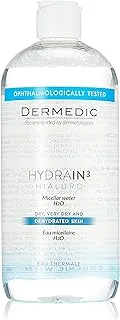 DERMEDIC HYDRAIN3 MICELLAR WATER H20 500ML