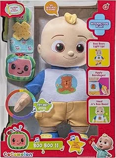 Cocomelon Boo Boo JJ Plush 11-Inch Doll Battery Operated