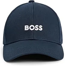 BOSS mens Center Logo Cotton Twill Cap Baseball Cap