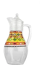 Al Saif Al Badia Design Acrylic Water Jug Set 6-Pieces 420 g