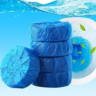 ECVV 9 Pcs Toilet Bowl Cleaner,Blue Toilet Bowl Cleaners Block Toilet Refresher Toilet Cleaning Block,Powerful Bathroom Toilet Tank Cleaner Deodorizer Bathroom Cleaner with rich foam and fragrance