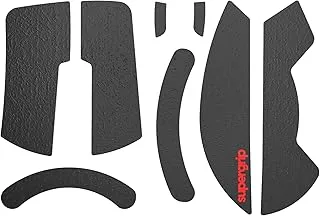 مجموعة شريط قبضة Pulsar Gaming Gears SUPERGRIP لجهاز Razer Deathadder V3 Pro ممتص للعرق عالي الأداء ومضاد للانزلاق 3M لاصق بدون بقايا شريط ماوس رفيع للغاية 0.5 مم (0.02 بوصة)