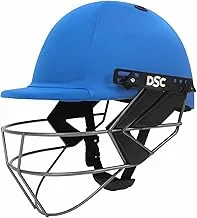 DSC Fort 44 MS Cricket Helmet for Mens and Boys | Size: Large | Color: Royal Blue