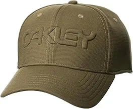 Oakley Unisex 6 Panel Stretch Hat Embossed Hat (pack of 1)