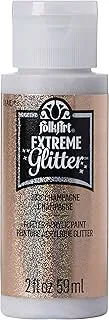 Folkart Extreme Glitter Multisurface Paint Champagne