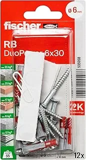 fischer Shelf Fixing DuoPower 6 x 30 535958