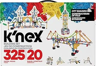 KNEX City Builders - 325 قطعة/20 موديل