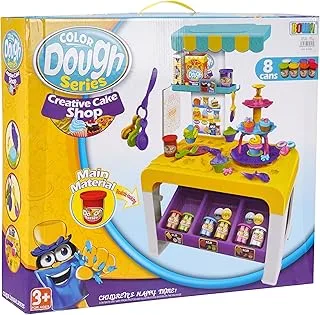 Color Dough Series Dough Playset, Table with Tools for Kids