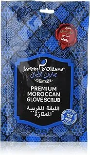 Jardin D Oleane Moroccan Glove Scrub - Blue