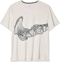 NIKE Men's M Nk Df Uv Run Dvn Miler Ss Gx T-Shirt