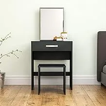 Vida Designs Isla Dressing Table, Black