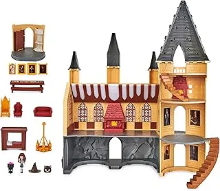 Wizarding World, Magical Minis Hogwarts Castle with 12 Accessories, Lights, Sounds and Exclusive Hermione Doll, Kids Toys for Ages 5 and up