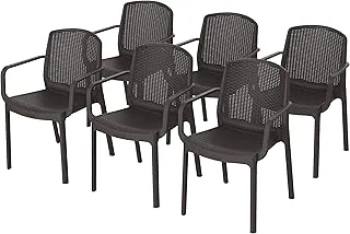 Cosmoplast Cedarattan Armchair Set of 6