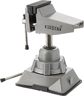 Bessey - ملزمة BESSEY BV-VB BVVB بقاعدة مكنسة ، فضية