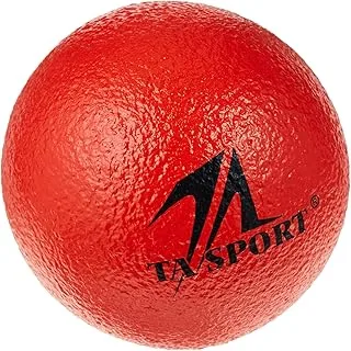 Leader Sport 40kgs/M3 Coated Ball, 9.0 cm Size, Red