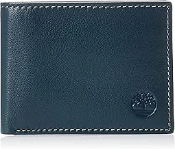 Timberland Men's Sportz Quad Leather Passcase Wallet, 3 H x 4 L Inches