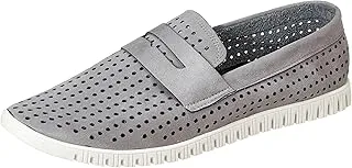OX Suede Grey Slip-On OX1068 For Men, Size 44 EU