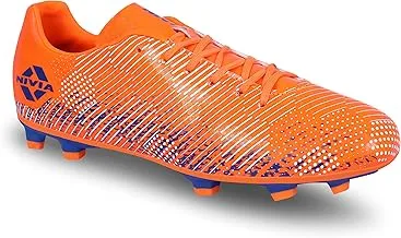 Nivia Nivia Encounter football stud mens Nivia Men's Encounter 9.0 F.B Stud Football Shoes - R.Blue/Orange, UK-10