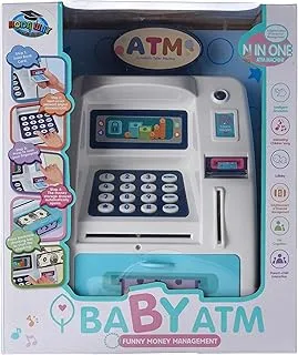 Baby Atm Cash Register Set W/Light&Music