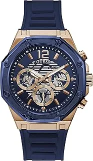 GUESS 44mm Multifunction Skeletonized Watch