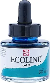 Ecoline Liquid Watercolor Bottle 30ml Teal 640