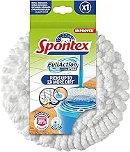 Spontex Microfibre Full Action System Mop Head Refill