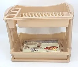 Dove Dish Drainer 2 Shielves Shiny Beige, Ntk1/2Bp