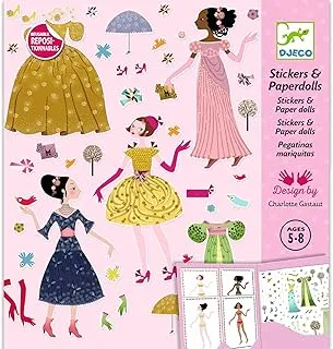 Djeco Paper Dolls, Mixed