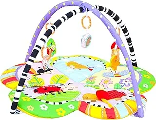 Moon Perky - Playmat - Flower, Blue