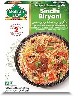 Mehran Sindhi Biryani Masala, 120 G, Green
