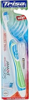 Trisa Sonic Power Battery Young Edition Toothbrush With Compact Head