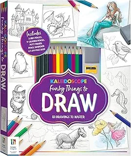 Hinkler Funky Things to Draw Kaleidoscope Art Activity Kit