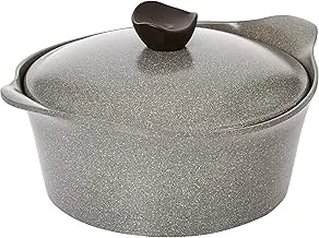 Neoflam 1632/A.GM//EK-AD-C28 Aeni pot 28cm - Gray marble