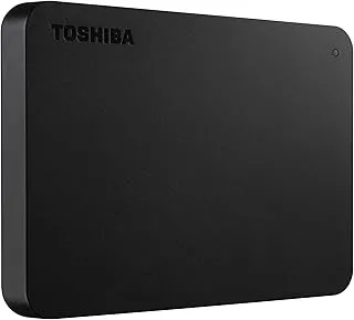 Toshiba Canvio Basics 2TB Portable External Hard Drive USB 3.0, Black - HDTB420XK3AA