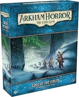 Arkham Horror: لعبة الورق - توسيع حملة حافة الأرض | لعبة الورق للشباب والكبار | الأعمار 14+ | لعدد 1-2 لاعبين | متوسط ​​وقت اللعب 60 - 120 دقيقة | من صنع Fantasy Flight Games