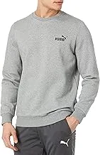PUMA Men's Essentials Small Logo Fleece Crew Sweatshirt