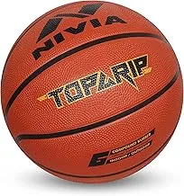 كرة السلة المطاطية Nivia Top Grip (المقاس: 7 ، اللون: بني ، مثالي لـ: التدريب / المباراة)