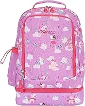 حقيبة ظهر Bentgo Kids Prints 2 في 1 وحقيبة غداء معزولة