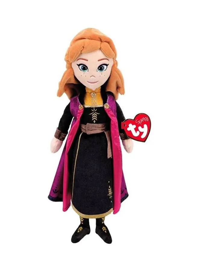 Ty Disney Frozen Anna Stuffed Toy 6inch