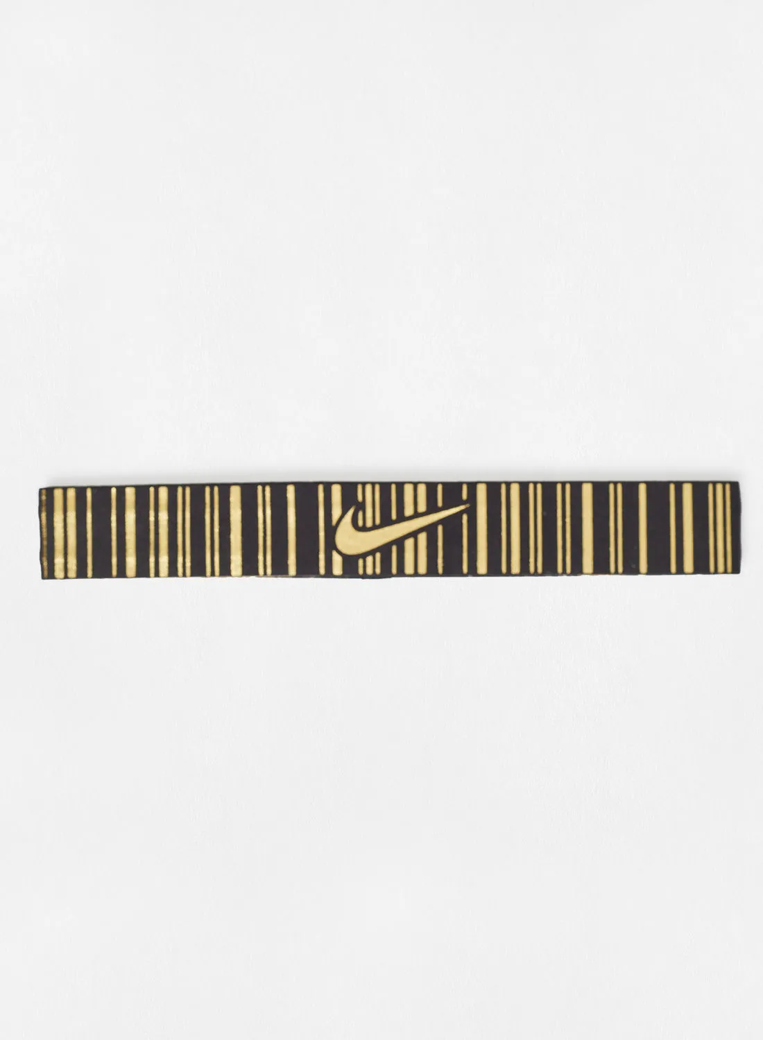 Nike Pro Metallic Headband Black/Gold