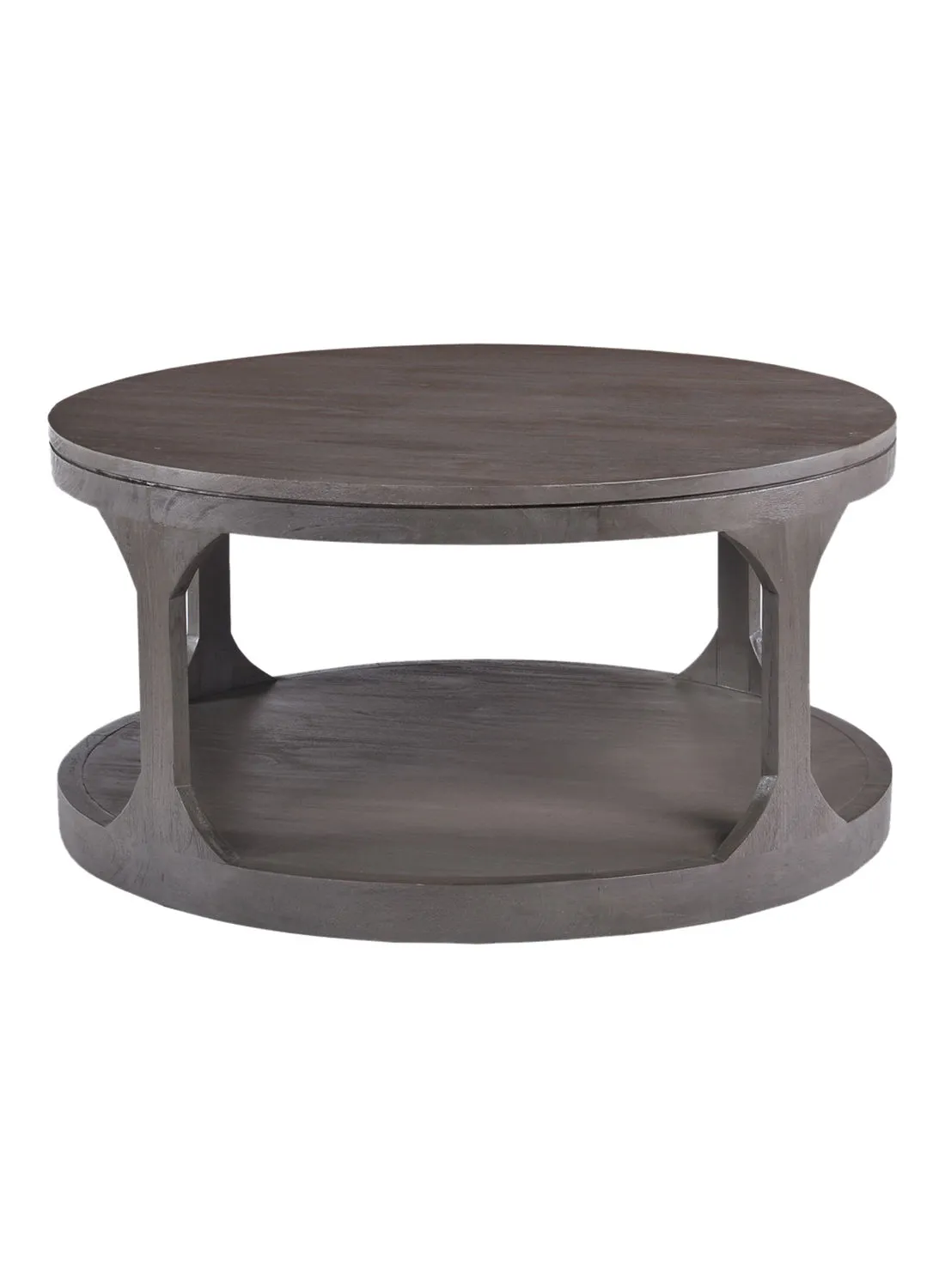 ebb & flow Side Table Luxurious - In Dark Brown Wood - Used Next To Sofa As Coffee Corner