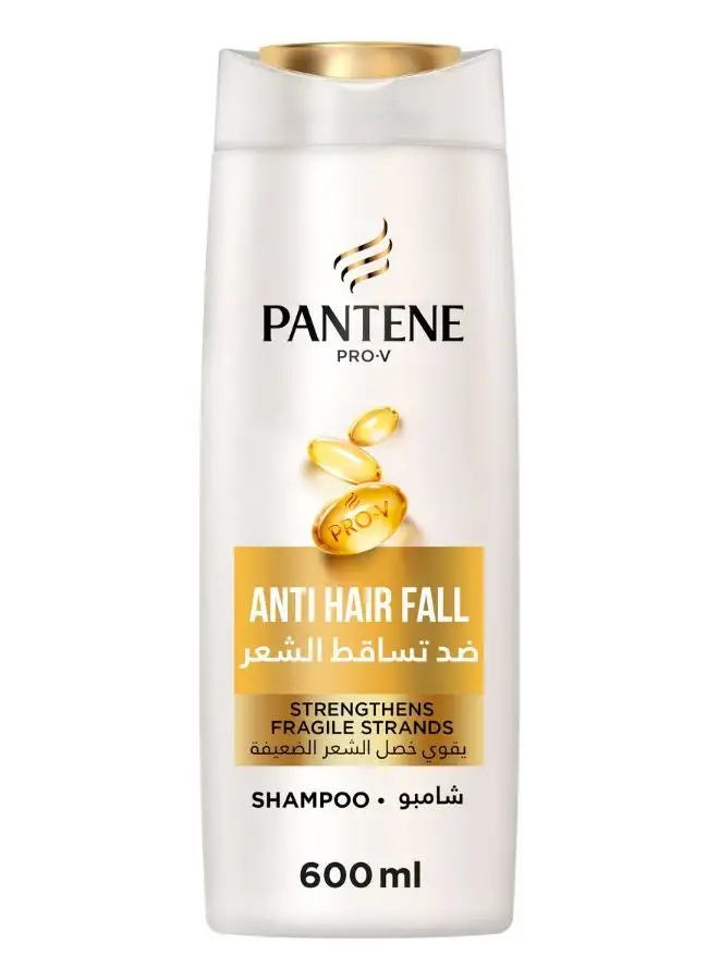 Pantene Pro-V Anti-Hair Fall Shampoo Strengthens Fragile Strands 600ml