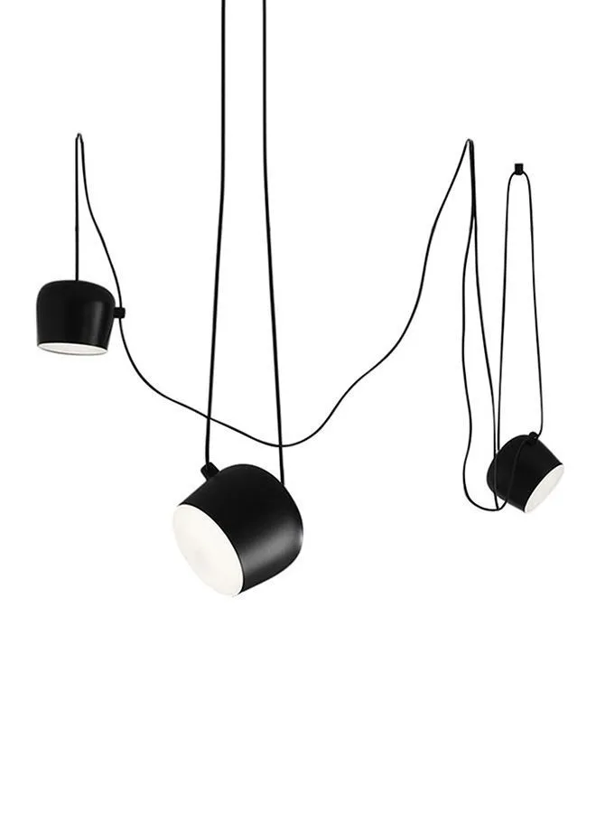 Switch Spots Acrylic/Aluminum Hanging Pendant Lamp Black 41 x 41 x 23cm