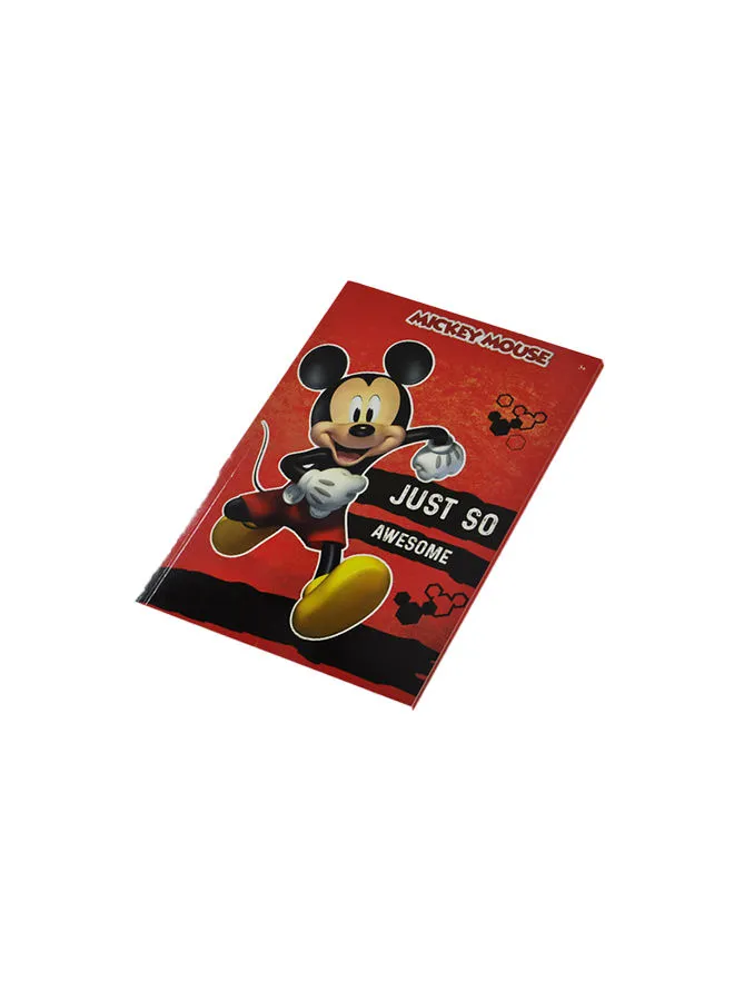 Disney Mickey Notebook A5 ARB Red/Multicolour