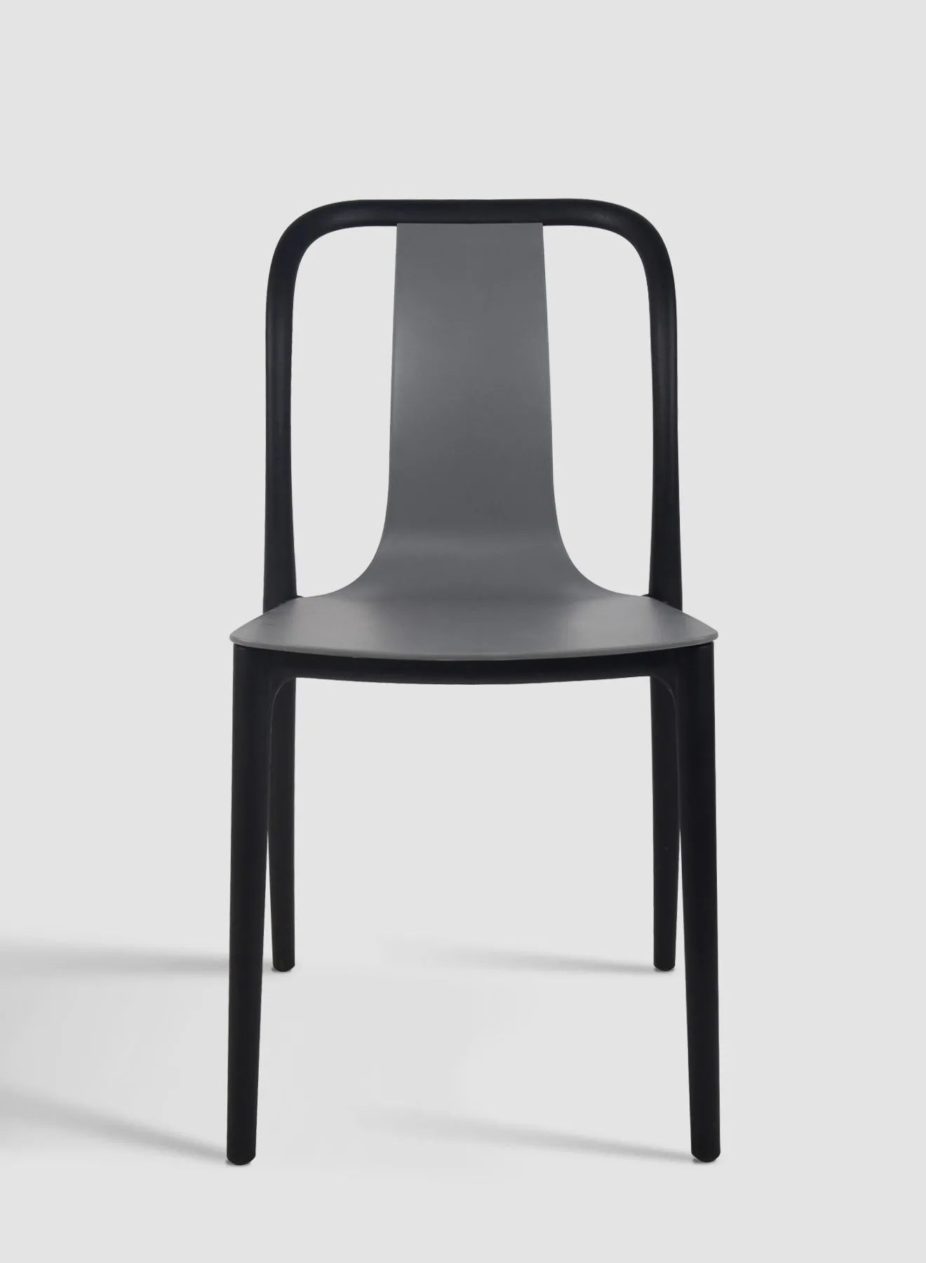 Switch Dining Chair In Grey Plastic Chair Size 55 X 48 X 89cm