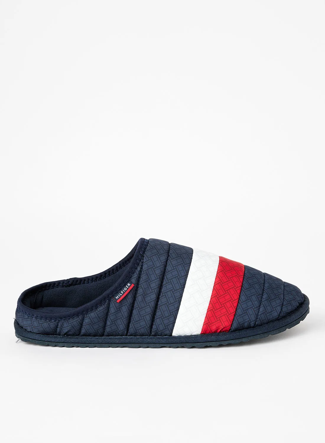 TOMMY HILFIGER Signature Padded Home Slippers Navy
