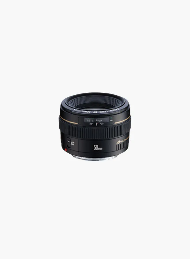 Canon EF 50mm f/1.4 USM Lens، Standard Prime Lens، Enthusiast level، For any Field of Photography Black